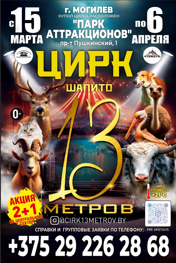 Фото - постер к Цирк Шапито 13 метров на kudapoiti.by