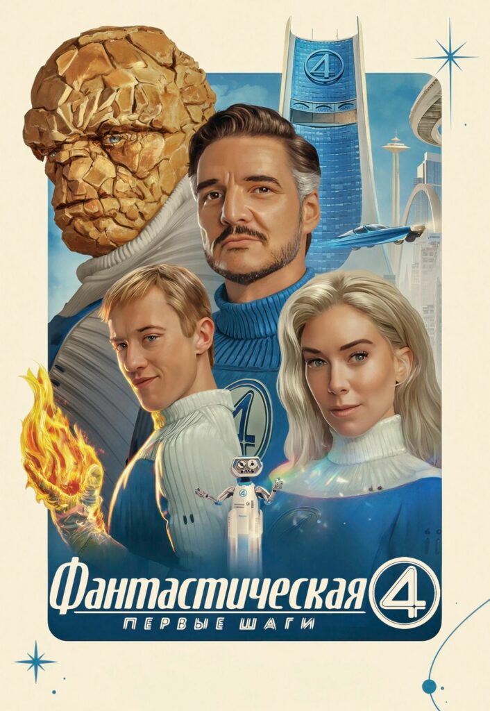 Фото - постер к Кино Фантастическая четверка: Первые шаги на kudapoiti.by