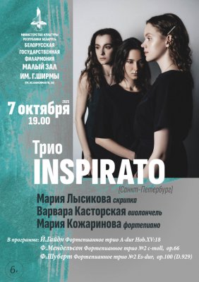 Фото - постер к Концерты Инструментальное трио Insperato  (Санкт-Петербург) на kudapoiti.by