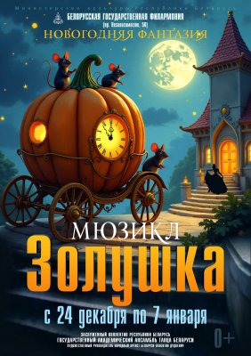 Фото - постер к Концерты Мюзикл «Золушка. Новогодняя Фантазия» на kudapoiti.by