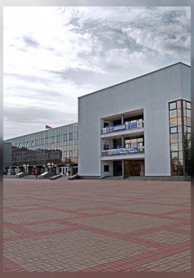 Массовое катание в ледовом дворце спорта Могилева