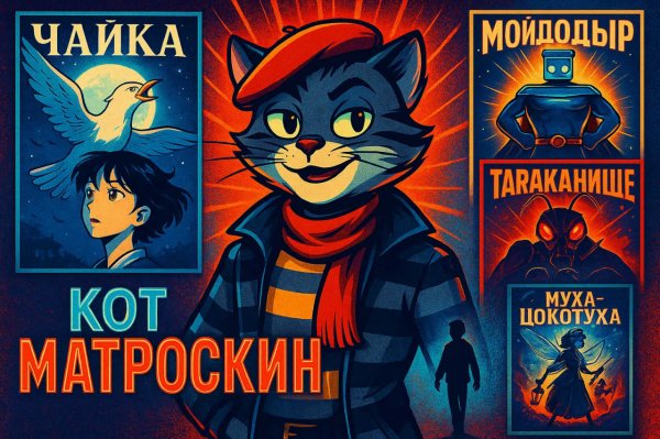 Союзмультфильм готовит бомбу: фильм о Матроскине, аниме по Чехову и франшизу по Чуковскому